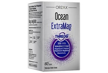 OCEAN EXTRAMAG THREOG TABLET 200 mg 60 tablet İlaç Görseli
