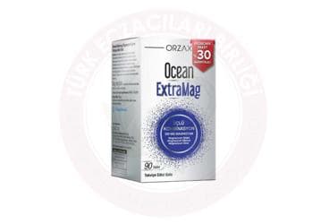 OCEAN EXTRAMAG TAKVIYE EDICI GIDA TABLET 90 tablet İlaç Görseli