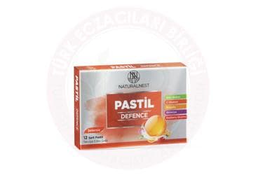 NATURALNEST DEFENCE TAKVIYE EDICI GIDA PASTIL 12 pastil İlaç Görseli