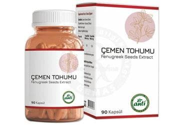 ANTI CEMEN TOHUMU TAKVIYE EDICI GIDA 90 kapsül İlaç Görseli