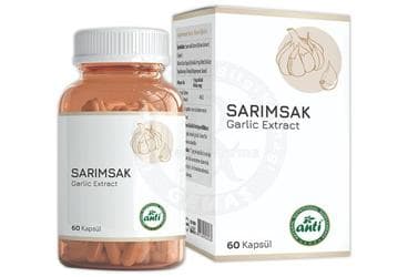 ANTI SARIMSAK ICEREN TAKVIYE EDICI GIDA 60 kapsül İlaç Görseli