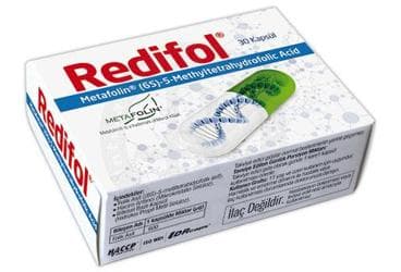 REDIFOL METAFOLIN KAPSUL 30 kapsül İlaç Görseli