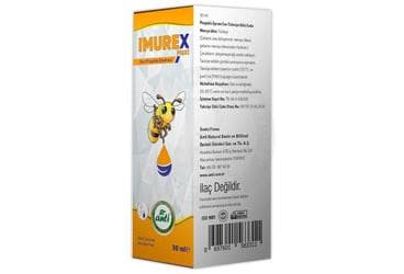 IMUREX MAXI PROPOLIS ICEREN SIVI TAKVIYE EDICI GIDA 30 ml şişe İlaç Görseli