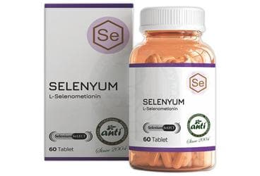 ANTI SELENYUM ICEREN TAKVIYE EDICI GIDA 60 tablet İlaç Görseli