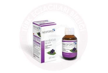 NEOFORCE SAMBUCUS NIGRA TAKVIYE EDICI GIDA SURUP 100 ml şişe İlaç Görseli