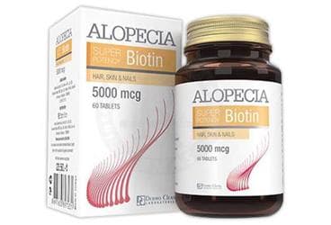ALOPECIA SUPER POTENCY BIOTIN KAPSUL 5000 mcg 60 tablet İlaç Görseli