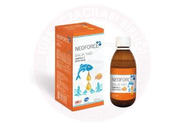 DERMO CLEAN NEOFORCE BALIK YAGI, OMEGA 3, EPA+DHA ICEREN SURUP TAKVIYE EDICI GIDA 100 ml şişe İlaç Görseli