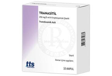 TRANASITIL 250 MG/5 ML IM/IV ENJEKSIYONLUK COZELTI İlaç Görseli