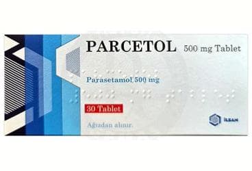 PARCETOL 500 MG TABLET (30 TABLET) İlaç Görseli