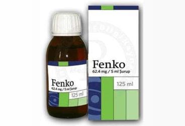 FENKO 62,4 MG/5 ML SURUP 125 ML İlaç Görseli