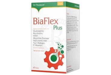 DR THOMSON BIAFLEX PLUS TAKVIYE EDICI GIDA 60 tablet İlaç Görseli