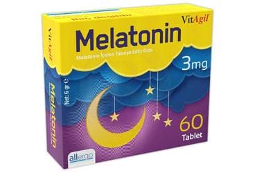 VITAGIL MELATONIN TABLET 60 tablet İlaç Görseli