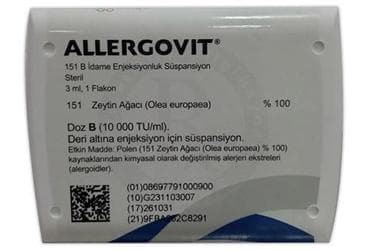 ALLERGOVIT 151 B IDAME ENJEKSIYONLUK SUSPANSIYON (1 ADET) İlaç Görseli