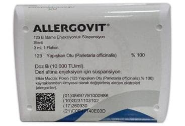 ALLERGOVIT 123 B IDAME ENJEKSIYONLUK SUSPANSIYON İlaç Görseli