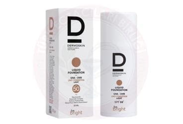 DERMOSKIN BE BRIGHT LIKIT FONDOTEN SPF 50+ LIGHT 33 ml şişe İlaç Görseli