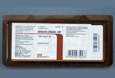 FENTANYL CITRATE 50 MCG/ML 2 ML 10 AMPUL İlaç Görseli