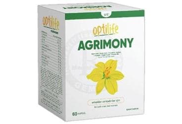 OPTILIFE AGRIMONY TAKVIYE EDICI GIDA KAPSUL 60 kapsül İlaç Görseli