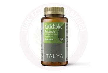 TALYA ARTICHOKE ENGINAR YAPRAK VE EKTRESI ICEREN TAKVIYE EDICI GIDA 60 kapsül İlaç Görseli