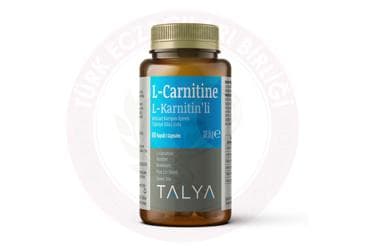 TALYA L-CARNITINE BITKISEL KARISIM ICEREN TAKVIYE EDICI GIDA 60 kapsül İlaç Görseli
