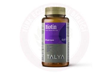 TALYA BIOTIN ICEREN TAKVIYE EDICI GIDA 60 kapsül İlaç Görseli