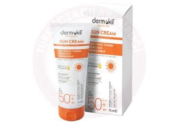 DERMOKIL COK YONLU YUKSEK KORUYUCU GUNES KREMI 75 ml tüp İlaç Görseli