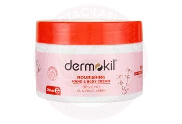 DERMOKIL DOGAL KIRAZ CICEGI OZLU EL & VUCUT KREMI 250 ml kutu İlaç Görseli