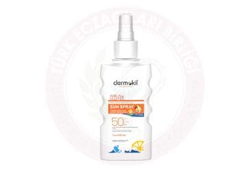 DERMOKIL KIDS SPF50+ YUZ & VUCUT GUNES SPREYI 200 ml şişe İlaç Görseli