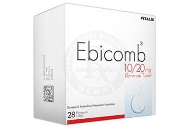 EBICOMB 10 MG / 20 MG 28 EFERVESAN TABLET İlaç Görseli