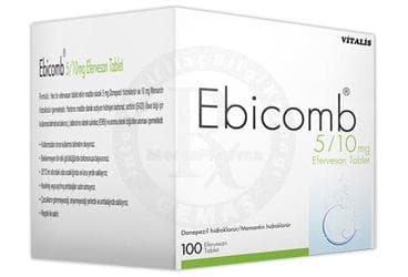 EBICOMB 5 MG / 10 MG 100 EFERVESAN TABLET İlaç Görseli