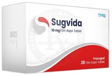 SUGVIDA 10 MG FILM KAPLI TABLET (28 TABLET) İlaç Görseli