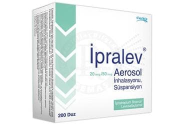 IPRALEV 20 MCG/50 MCG AEROSOL INHALASYONU, SUSPANSIYON (200 DOZ) İlaç Görseli