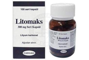 LITOMAKS 300 MG SERT KAPSUL (100 KAPSUL) İlaç Görseli