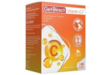 GETDIRECT VITAMIN C SASE 40 saşe İlaç Görseli