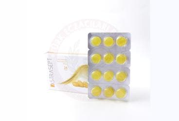 ASTRASEPT LIMON AROMALI BAL & ADACAYLI PASTIL 24 pastil İlaç Görseli