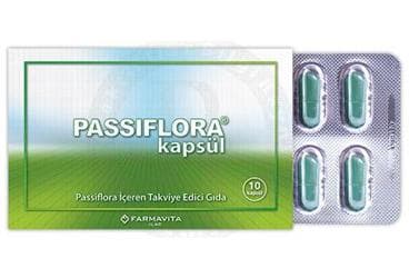PASSIFLORA KAPSUL 10 kapsül İlaç Görseli