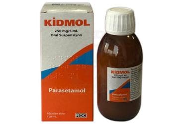 KIDMOL 250 MG / 5 ML ORAL SUSPANSIYON (150 ML) İlaç Görseli