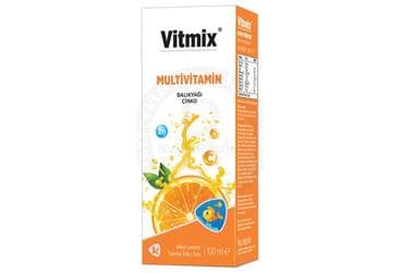VITMIX MULTIVITAMIN BALIK YAGI CINKO SURUP 100 ml şişe İlaç Görseli