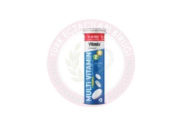 VITMIX MULTIVIT EFERVESAN TABLET 24 tablet İlaç Görseli