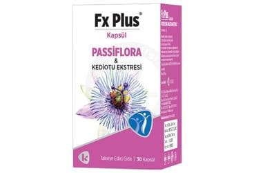 FX PLUS PASSIFLORA VE VALERIAN EKSTRESI ICEREN KAPSUL 300 mg/175 mg 30 kapsül İlaç Görseli