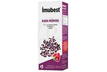 IMUBEST KARAMURVER 1,3 - 1,6 BETA GLUKAN VITAMIN C VE CINKO ICEREN TAKVIYE EDICI GIDA 150 ml şişe İlaç Görseli