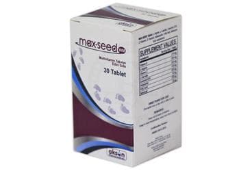 MAX-SEED WM TABLET 30 tablet İlaç Görseli