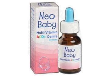 NEO BABY MULTIVITAMIN ACD3 DAMLA 30 ml şişe İlaç Görseli