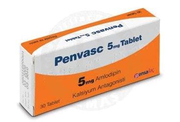 PENVASC 5 MG 30 TABLET İlaç Görseli