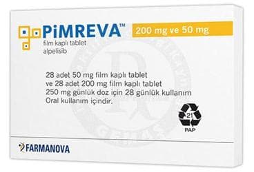 PIMREVA 200 MG VE 50 MG FILM KAPLI TABLET (56 TABLET) İlaç Görseli