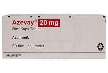 AZEVAY 20 MG FILM KAPLI TABLET (60 TB) İlaç Görseli