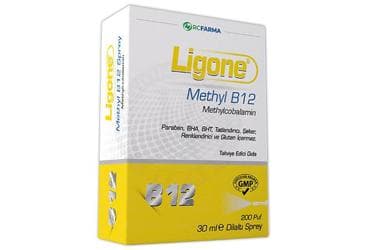 LIGONE METHYL B12 METHYCOBALAMIN DILALTI SPREY 30 ml şişe İlaç Görseli