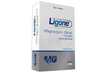 LIGONE MAGNEZYUM SITRAT TABLET 60 tablet İlaç Görseli
