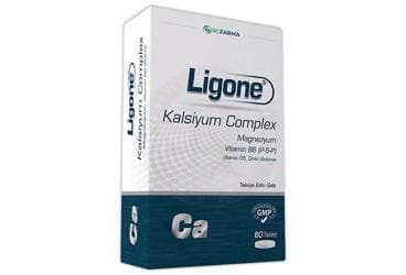 LIGONE KALSIYUM COMPLEX TABLET 60 tablet İlaç Görseli