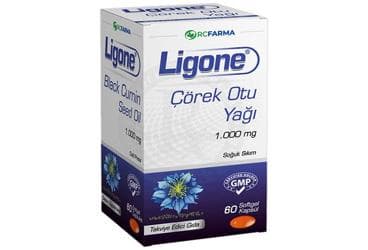 LIGONE COREK OTU YAGI KAPSUL 1000 mg 60 kapsül İlaç Görseli