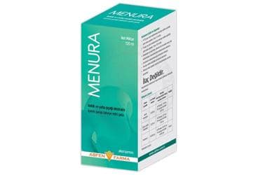 MENURA KEKIK VE CUHA CICEGI EKSTRAKTI ICEREN SURUP 120 ml şişe İlaç Görseli